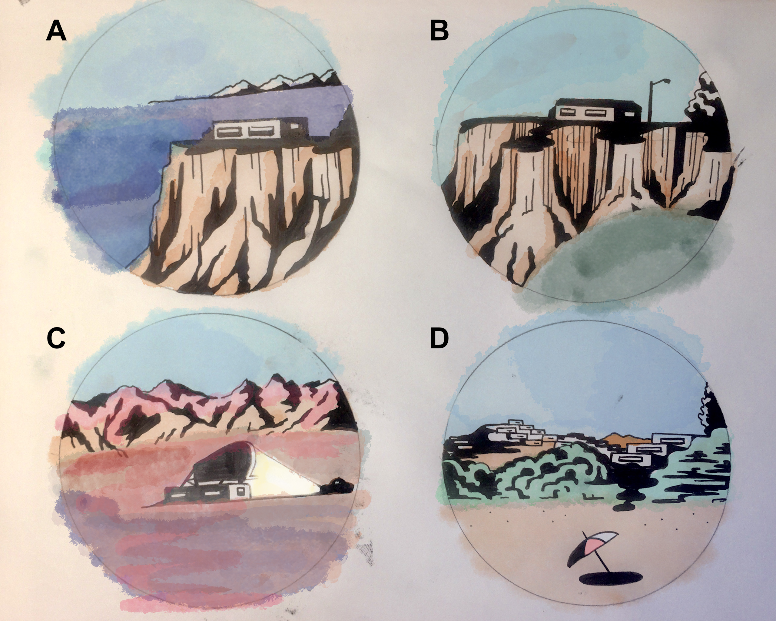 Leizure record artwork study